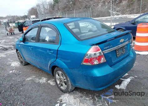 2008 Chevrolet Aveo Ls из США, поврежденный, VIN KL1TD56618B210852